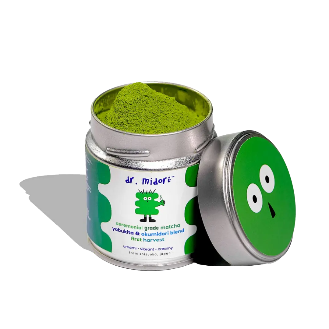 dr. midoré's yabukita + okumidori ceremonial matcha (30g)